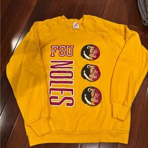 Vintage FSU Seminoles Sweatshirt- Jerzees Size Large